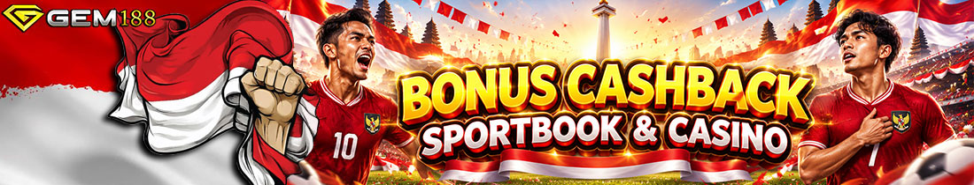 BONUS CASHBACK SPORTBOOK 5% - 10%