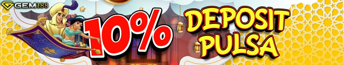 DEPOSIT PULSA POTONGAN 10%