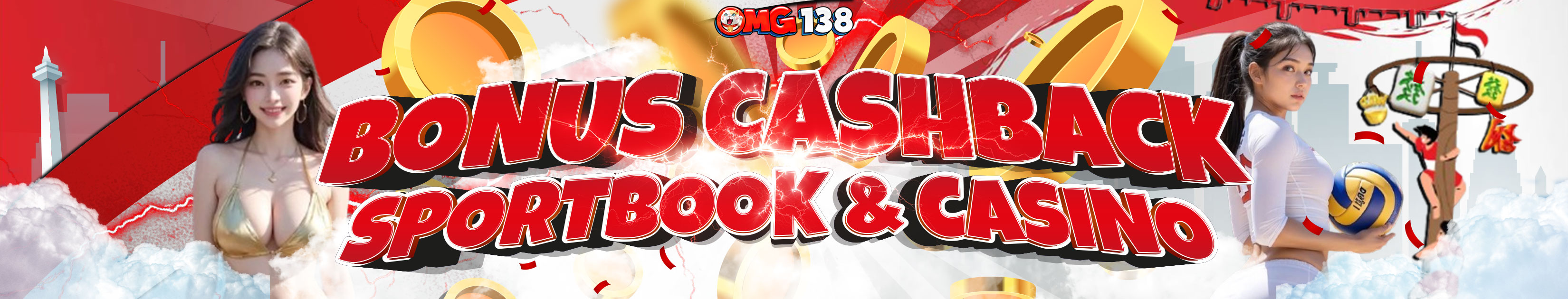 BONUS CASHBACK SPORTBOOK 5% - 10%