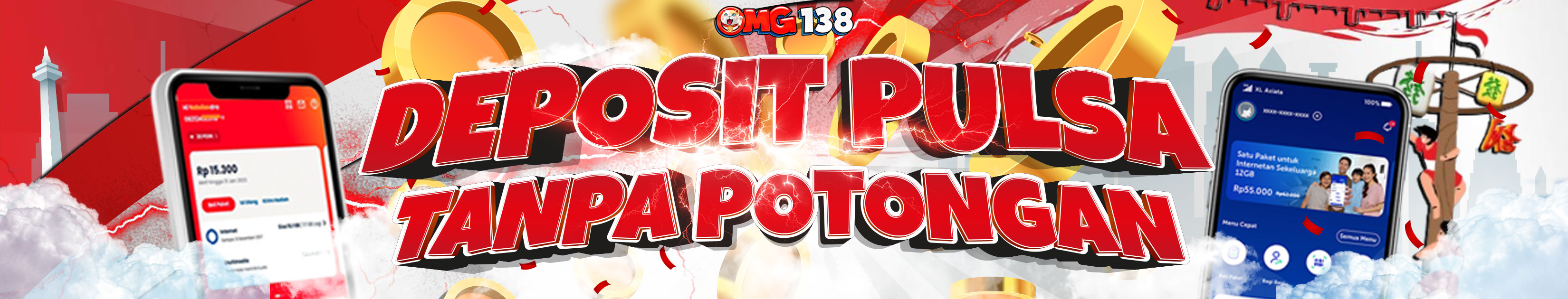 PULSA TANPA POTONGAN