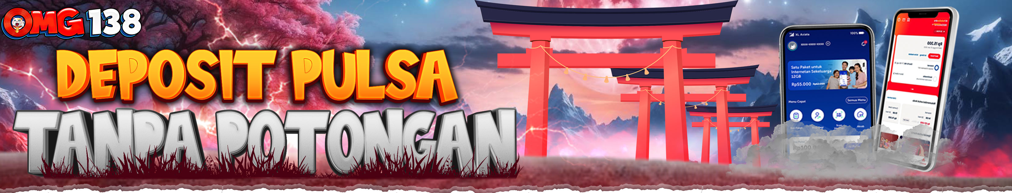 PULSA TANPA POTONGAN